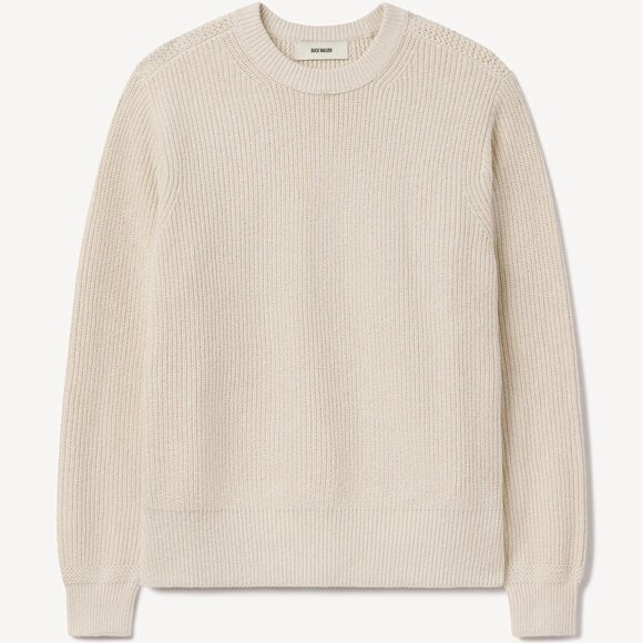 Buck Mason Sweater - Medium - Seafarer Cotton Rib Crew Cotton (M) - Picture 1 of 4